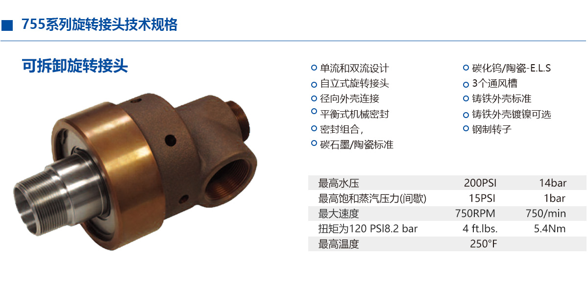 替代进口水接头755系列